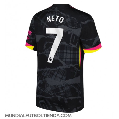 Camiseta Chelsea Pedro Neto #7 Tercera Equipación Replica 2024-25 mangas cortas